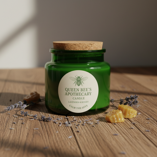 Eucalyptus Lavender Honey Candle Mini - Soothing Apothecary Experience