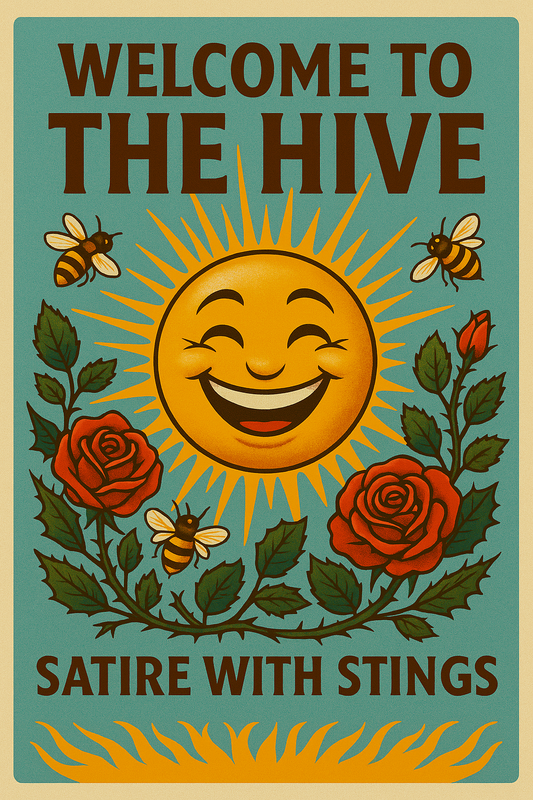 Welcome to the Hive – Tea Towel