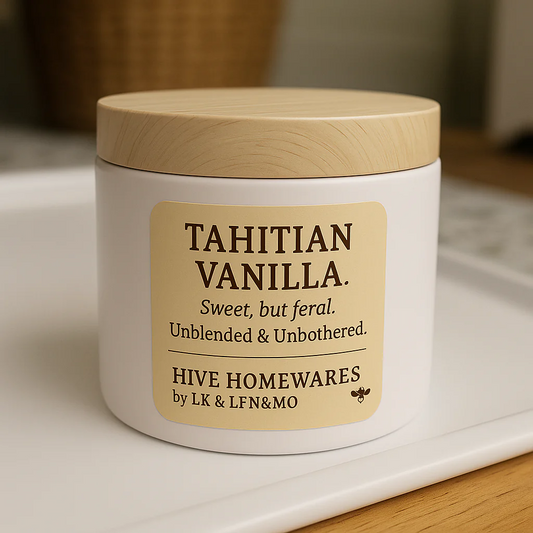 🕯️ Tahitian Vanilla – Sweet, but Feral.