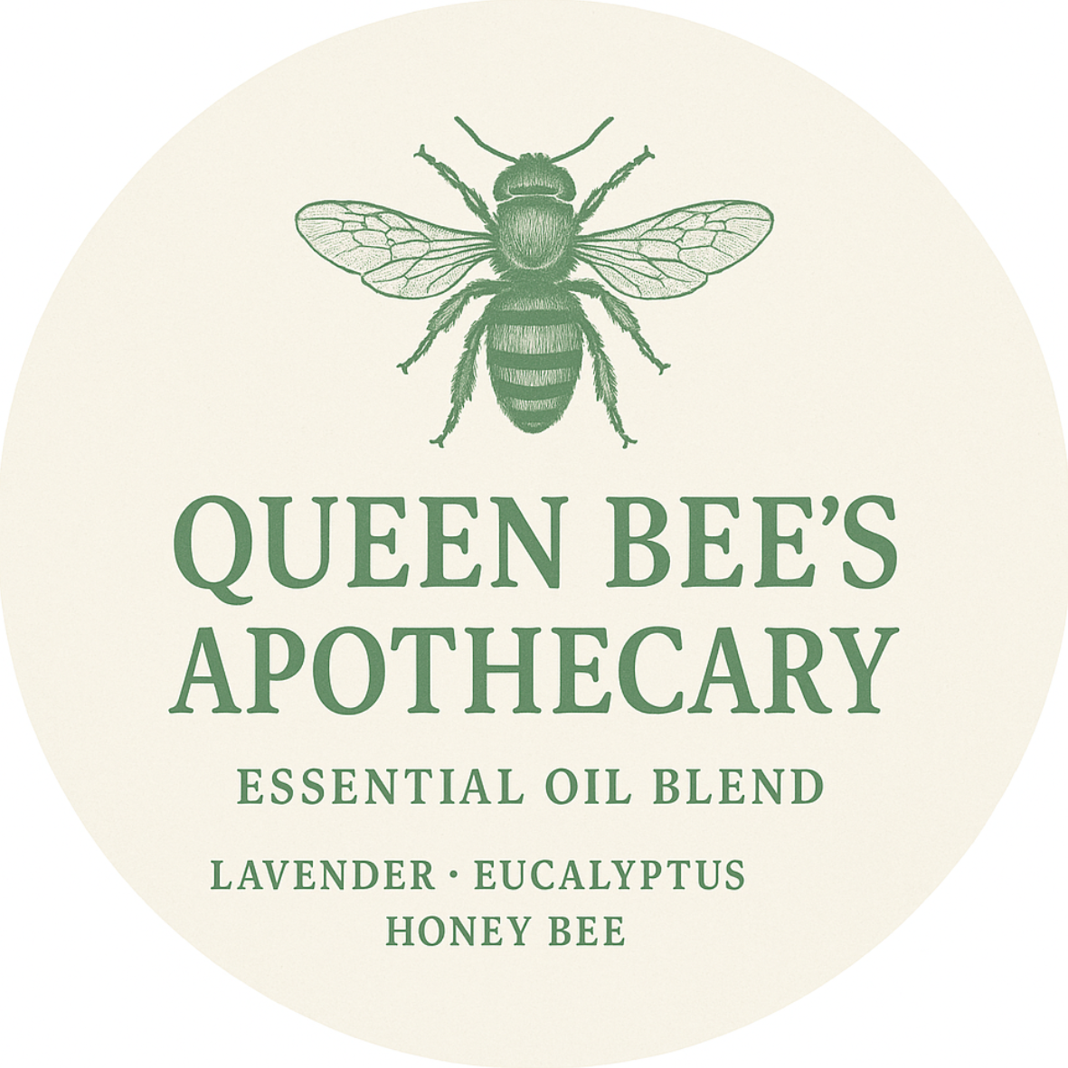 Lavender Eucalyptus Honey Soap - Queen Bee Apothecary 150g bar