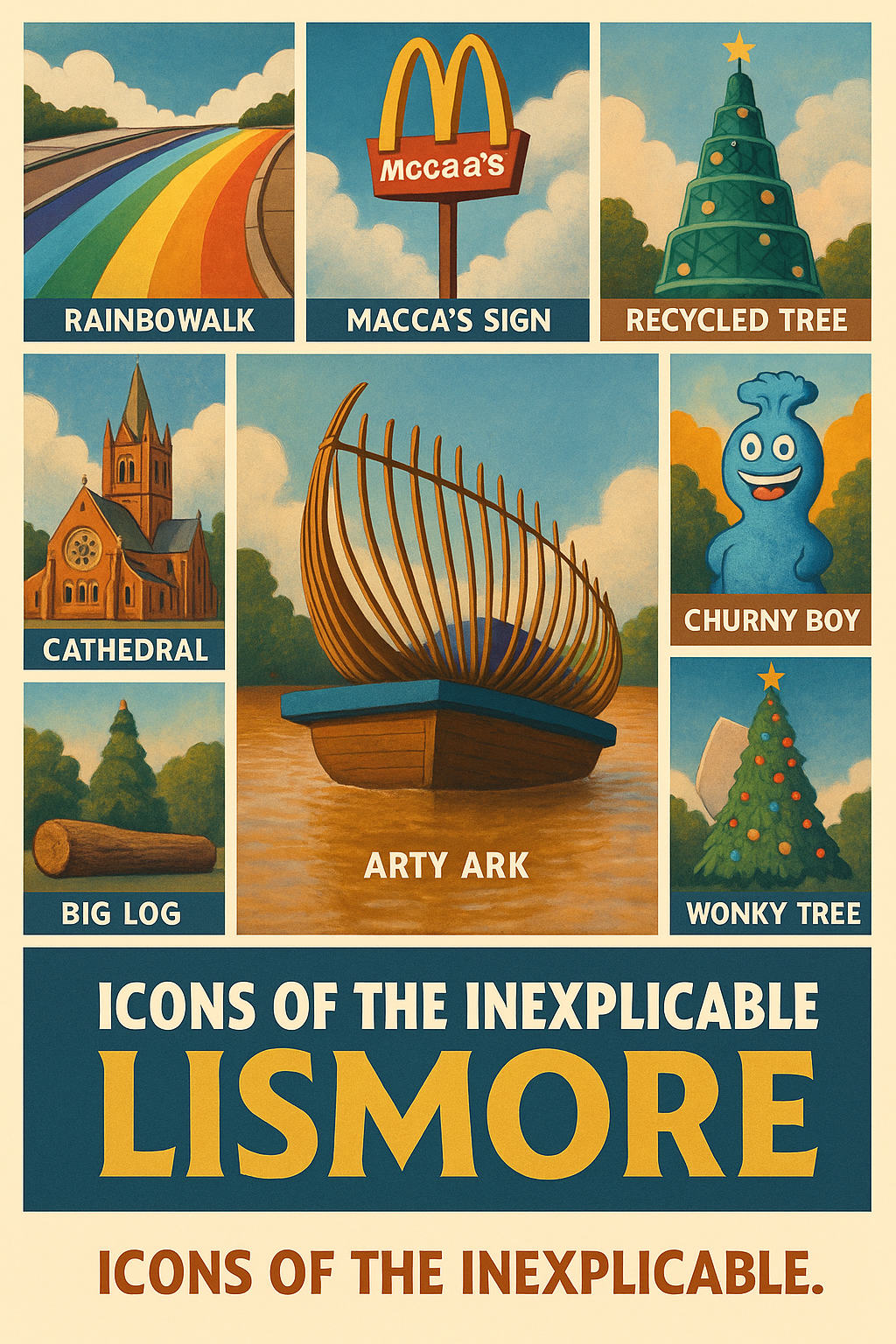 🌀 Icons of the Inexplicable – Lismore Edition