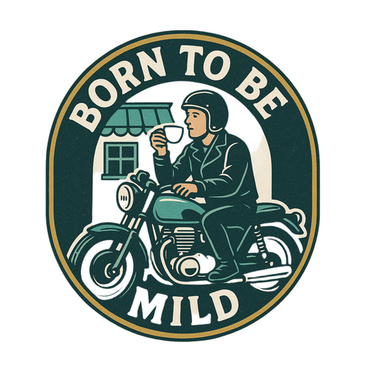 Born to Be Mild – Blokes’ Edition (Emotional Support T-Shirt)small-3XL. Organic Cotton
