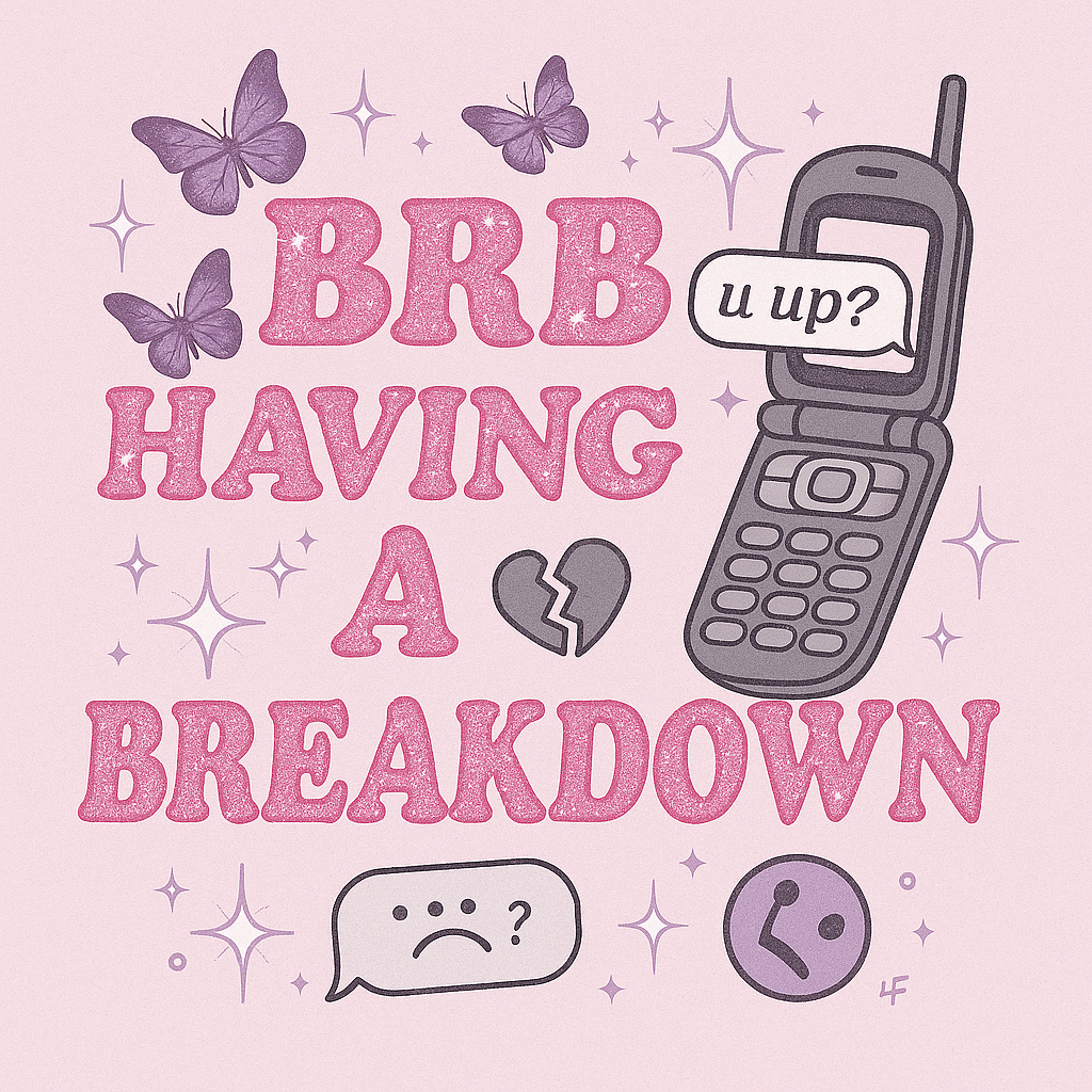 BRB Having a Breakdown Tee