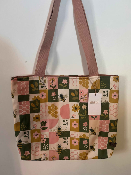Sustainable Bee Patterned Bag: Your Eco-Friendly Companion for Stylish Living