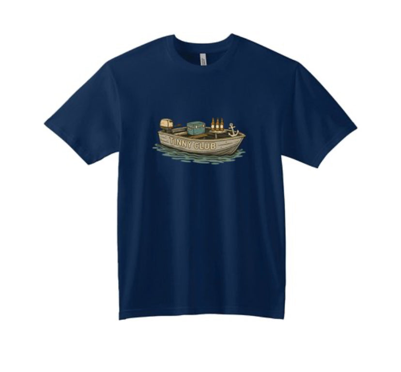 ⚓ Tinny Club Tee – Classic Aussie Boat Life Shirt