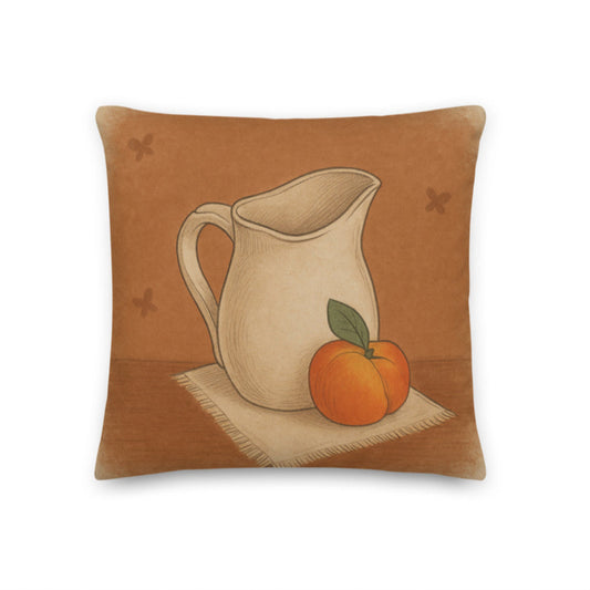 “The Peach of Resistance” Cushion