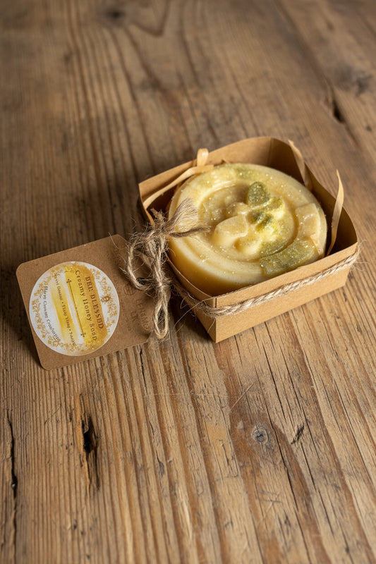 Bee Medallion Soap - Fresh From the Hive Edition with Natural Honey Extract