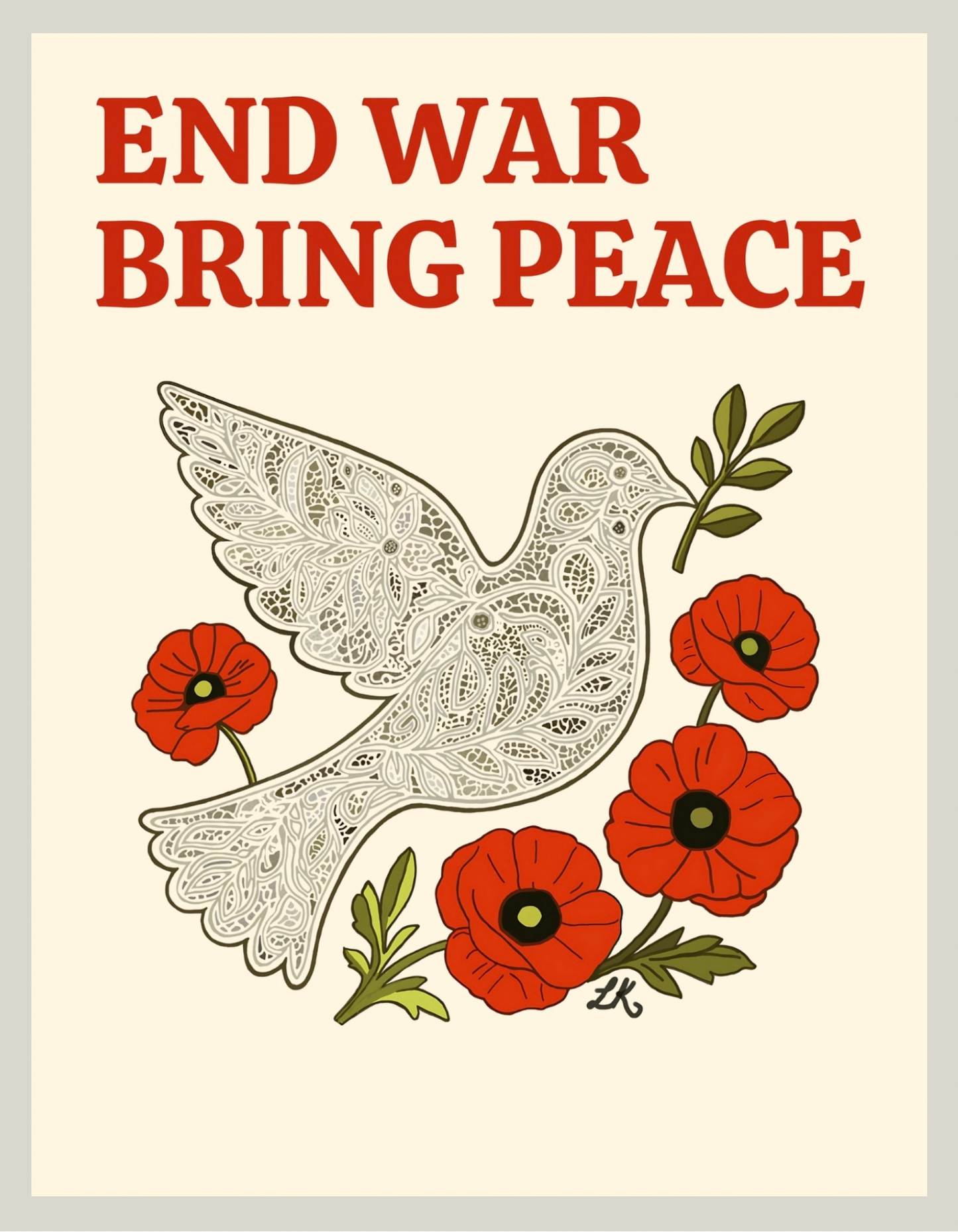 End War, Bring Peace – Poster