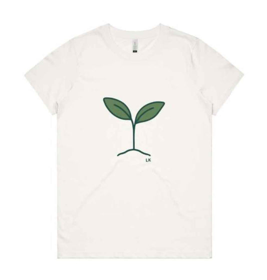 🌱 Organic Tee - Seedling Early Stages Tee in Organic Cotton