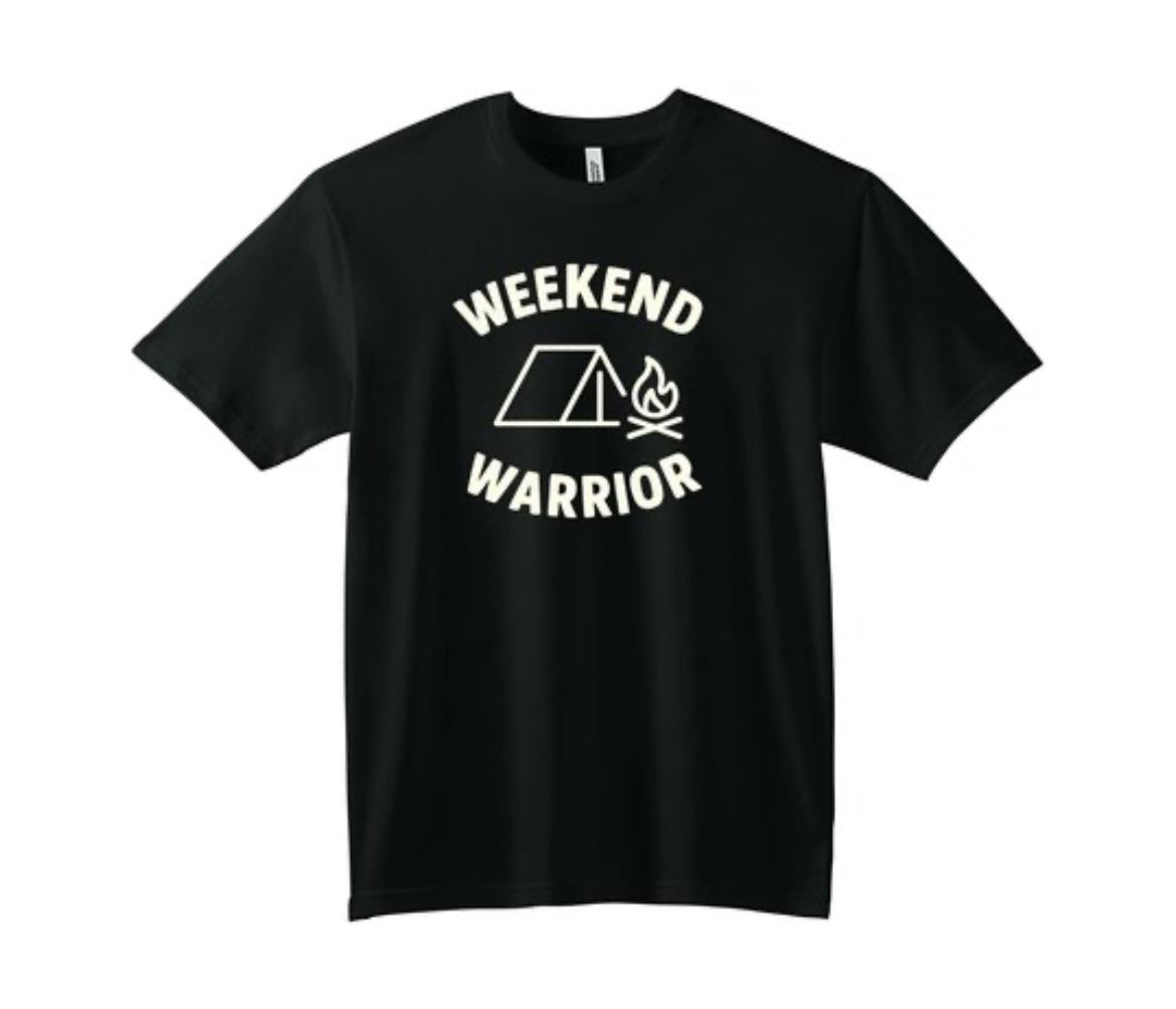 Weekend Warrior Tee – Black