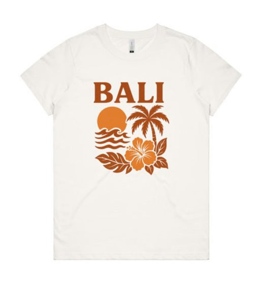 🌴 Bali Tee – Island Escape Edition. Organic Cotton