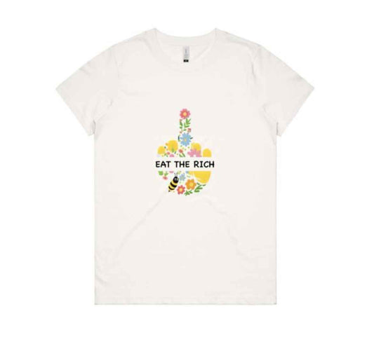 Organic Cotton. Protest Tshirt. Womens fit.