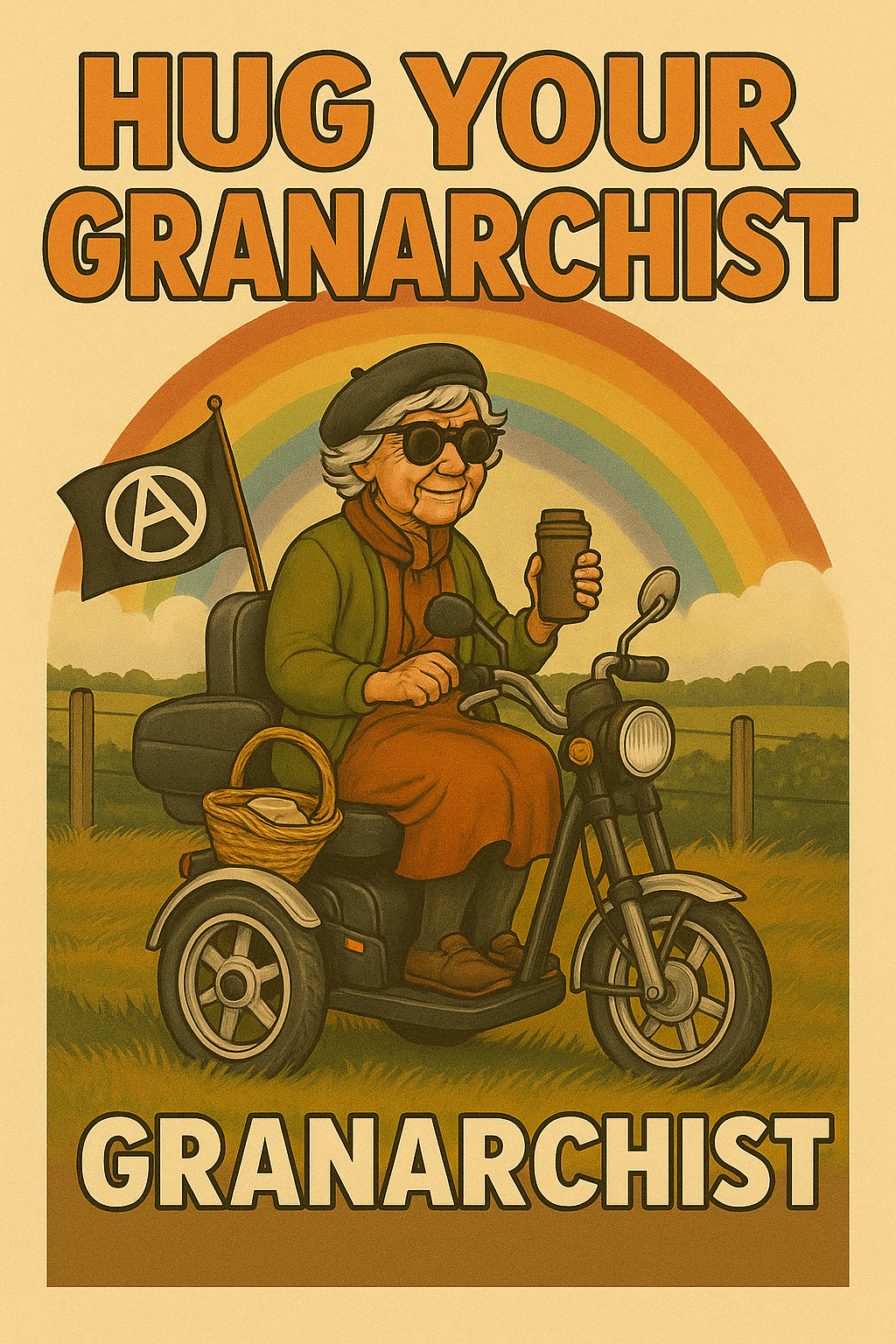 Hug Your Granarchist – Organic Cotton Revolutionwear