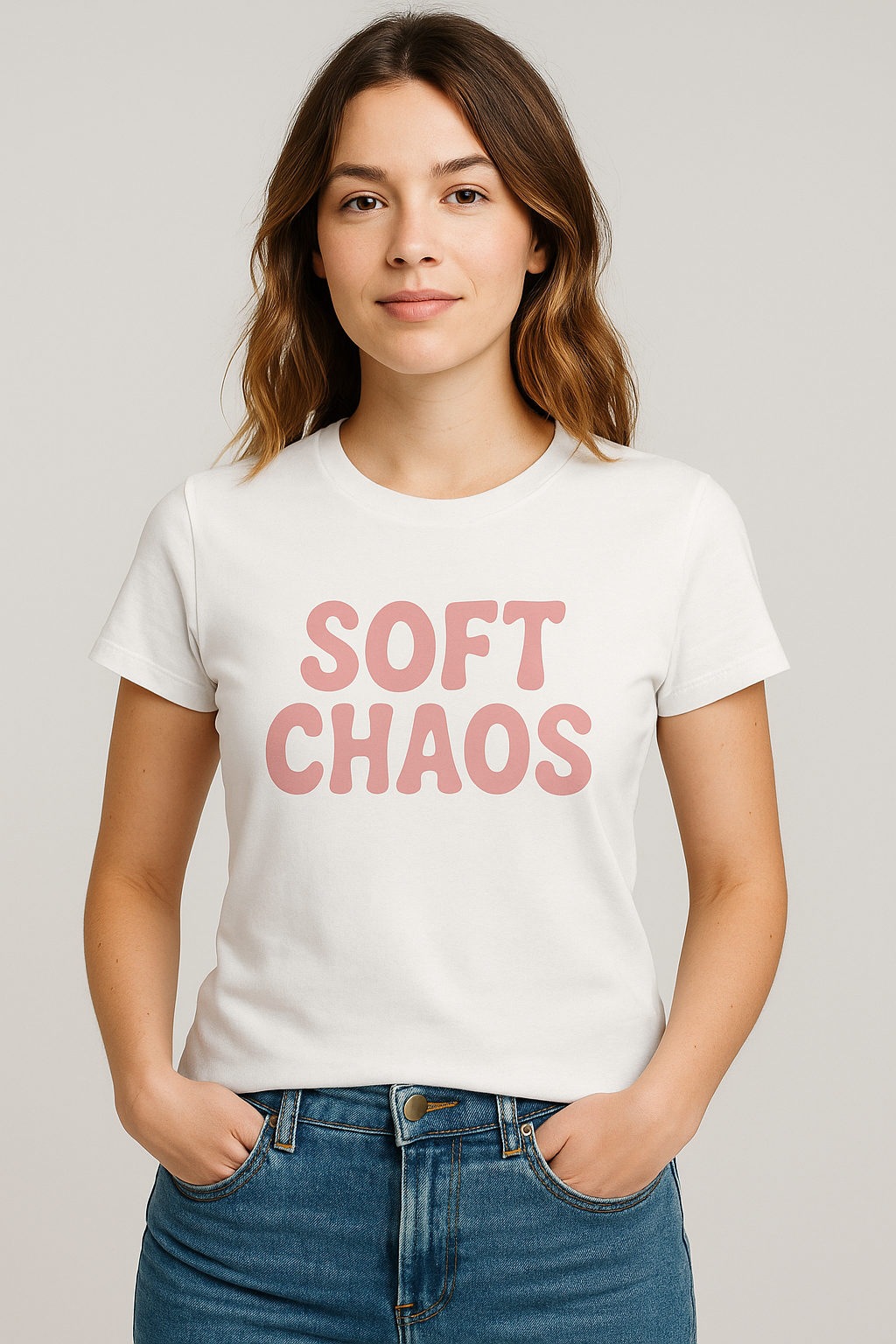 🌸 Soft Chaos – Bubblegum Mayhem Tee