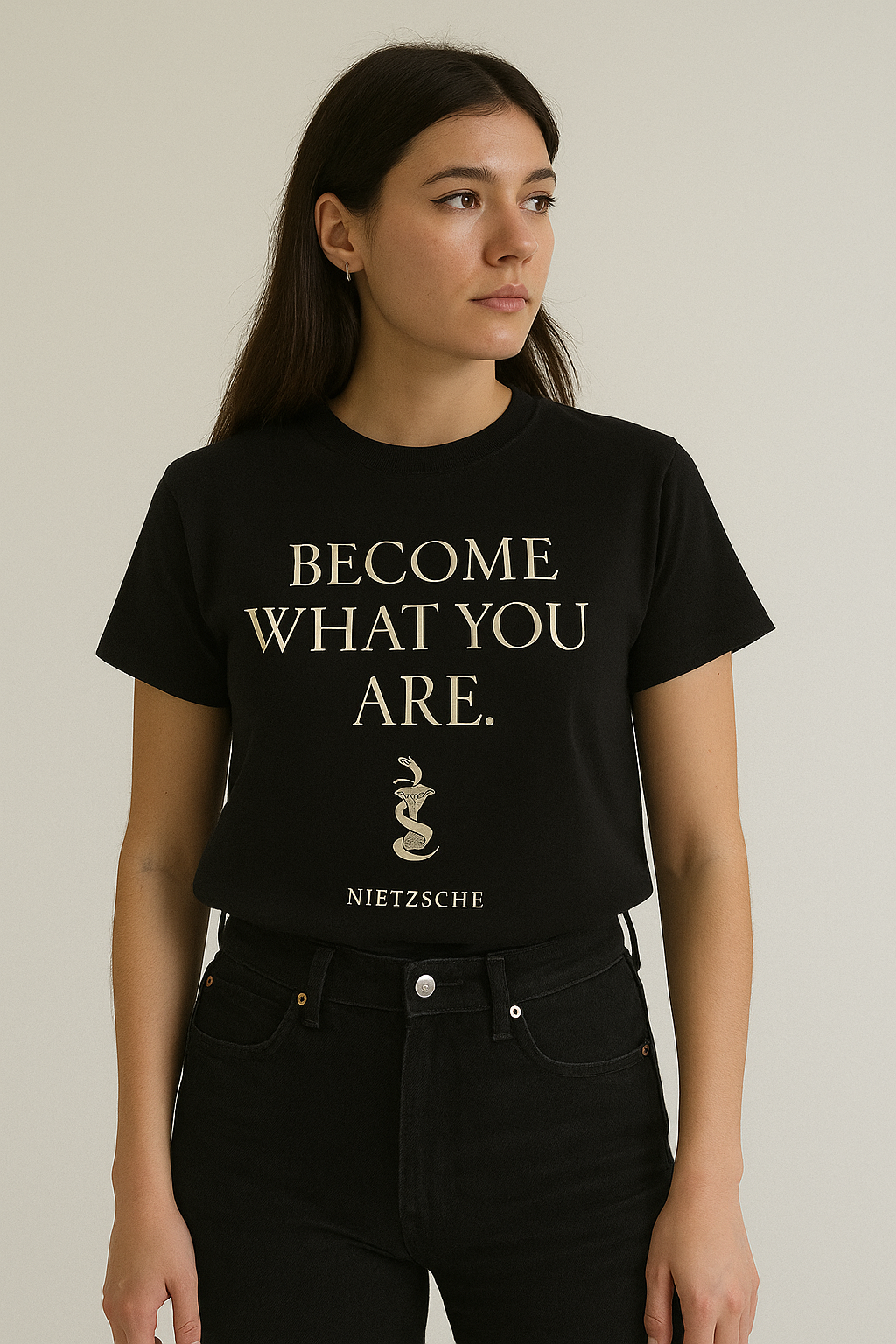 Become What You Are – Nietzsche Tee(women’s fit)