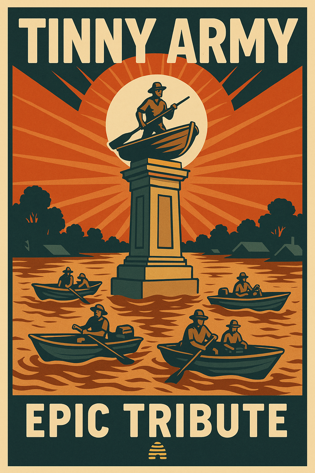 š¤ TINNY ARMY: EPIC TRIBUTE
š Lismore didnāt wait for permission. It launched boats. Available for cost price only, no mark up.