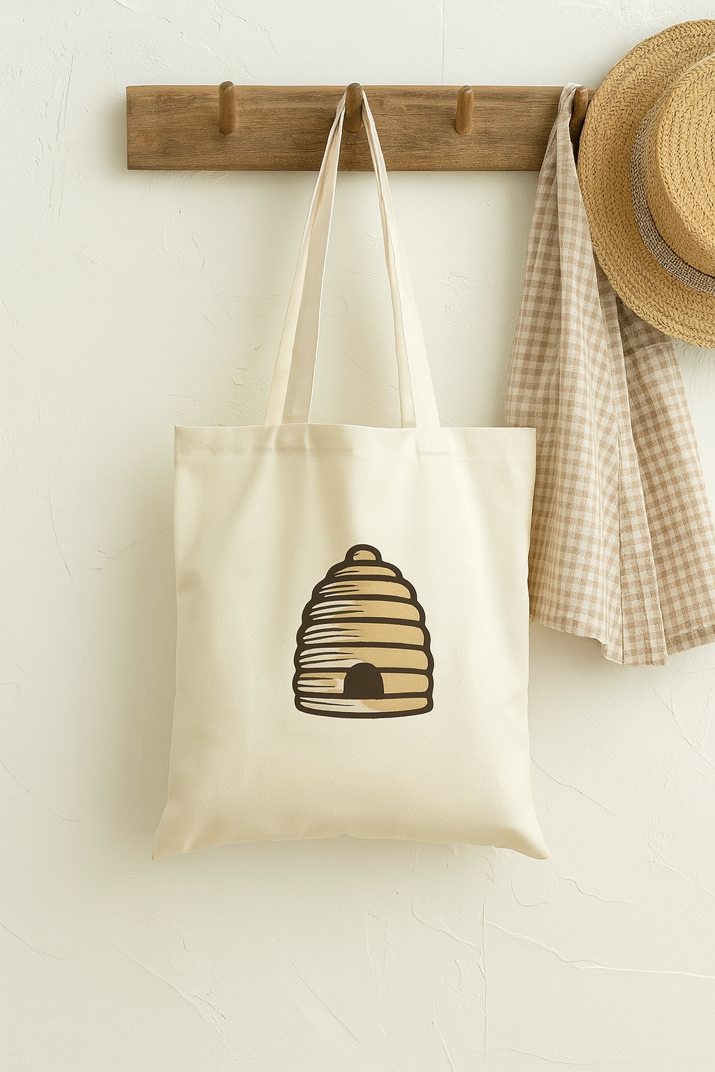 π Beehive Icon Tote