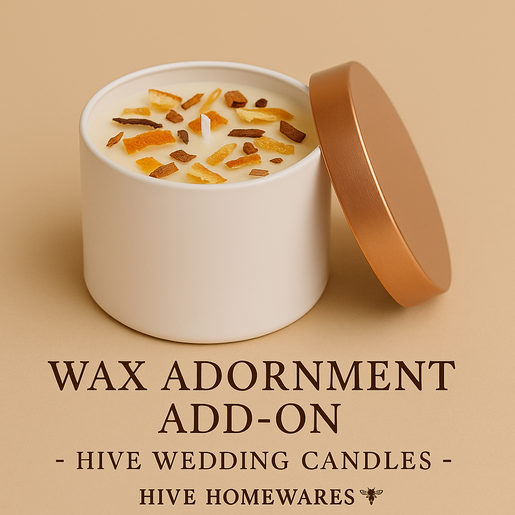Wax Adornment Add-On – Hive Wedding Candles