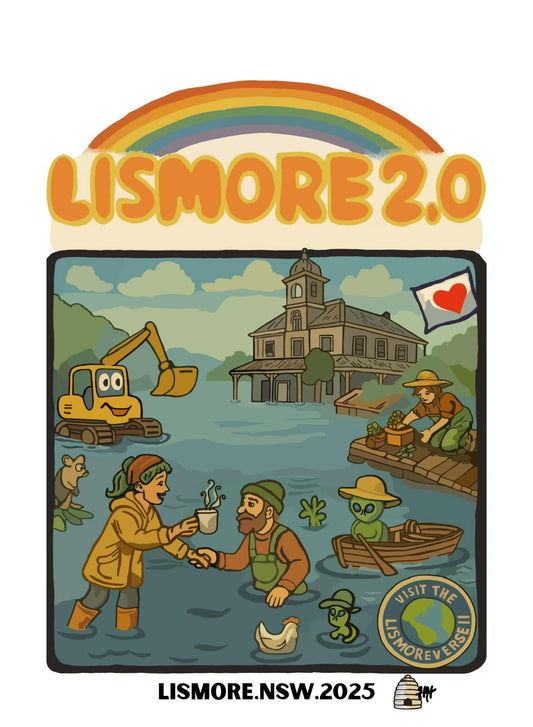 Linen tea towel - Lismore 2.0