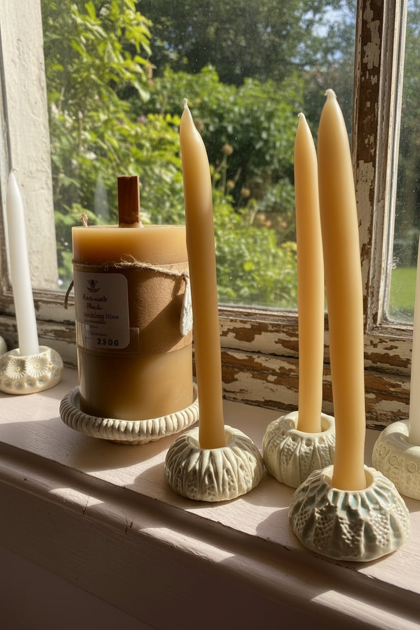 Handmade candles and soap