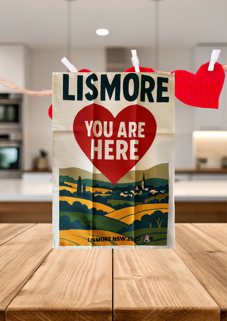 Linen tea towels. Lismore You are here.