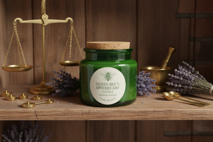 Eucalyptus Lavender Honey Candle Mini - Soothing Apothecary Experience