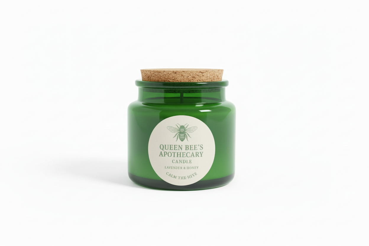 Eucalyptus Lavender Honey Candle Mini - Soothing Apothecary Experience