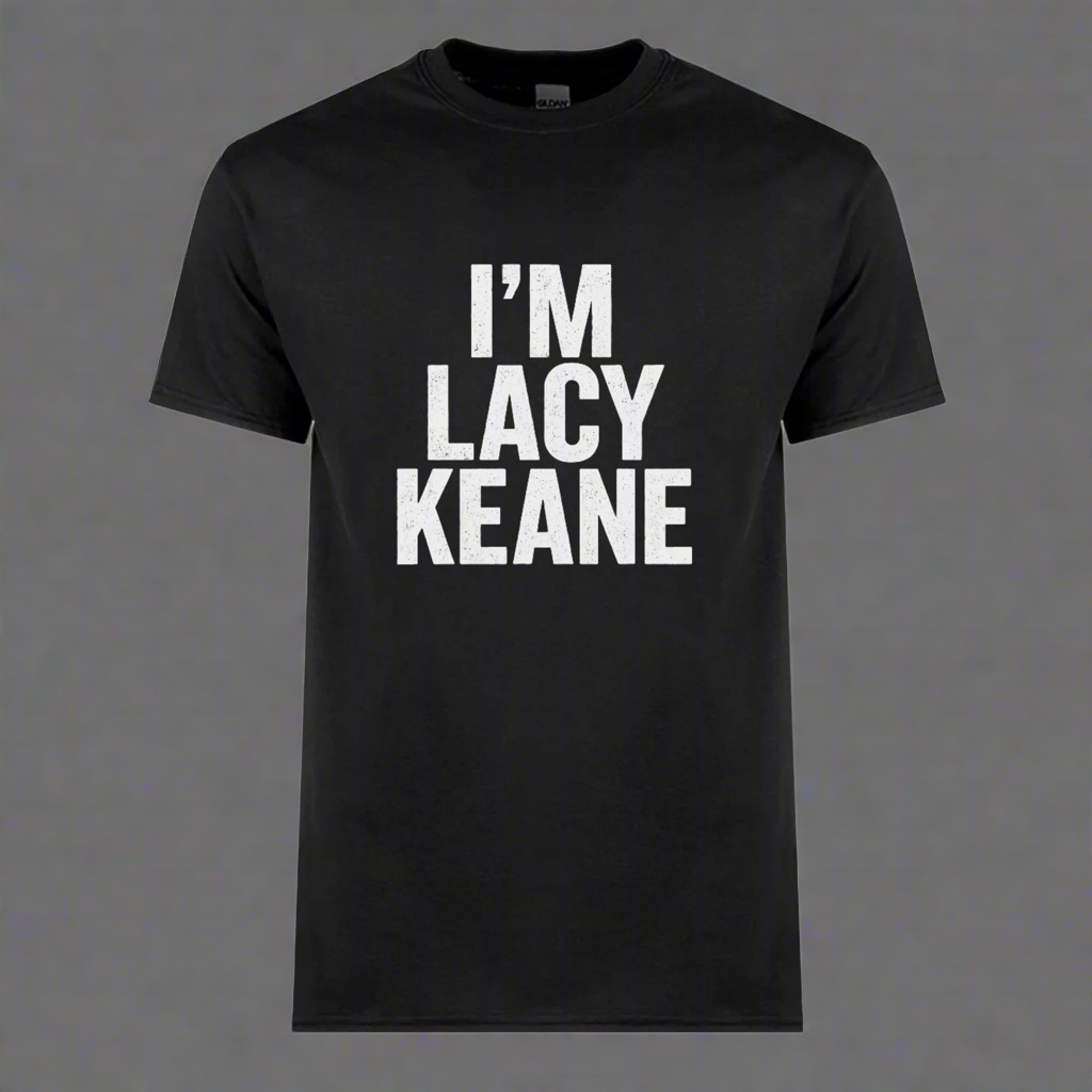 Black Men’s statement shirt. Lacy Keane
