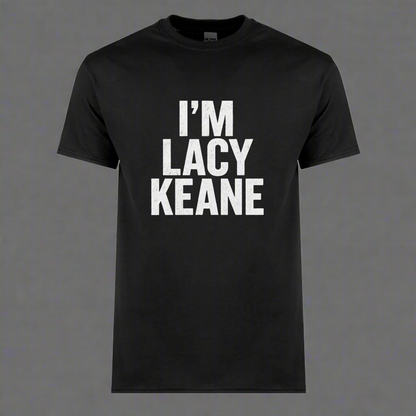 Black Men’s statement shirt. Lacy Keane