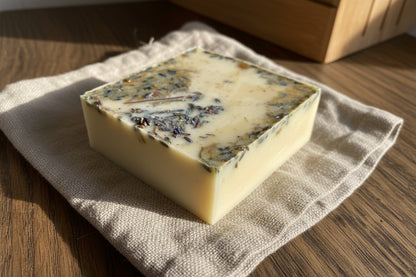 Northern Rivers Wildflowers Vegan Soap - Lavender & Eucalyptus Wrapped Edition by The Lacy Edit 150g bar