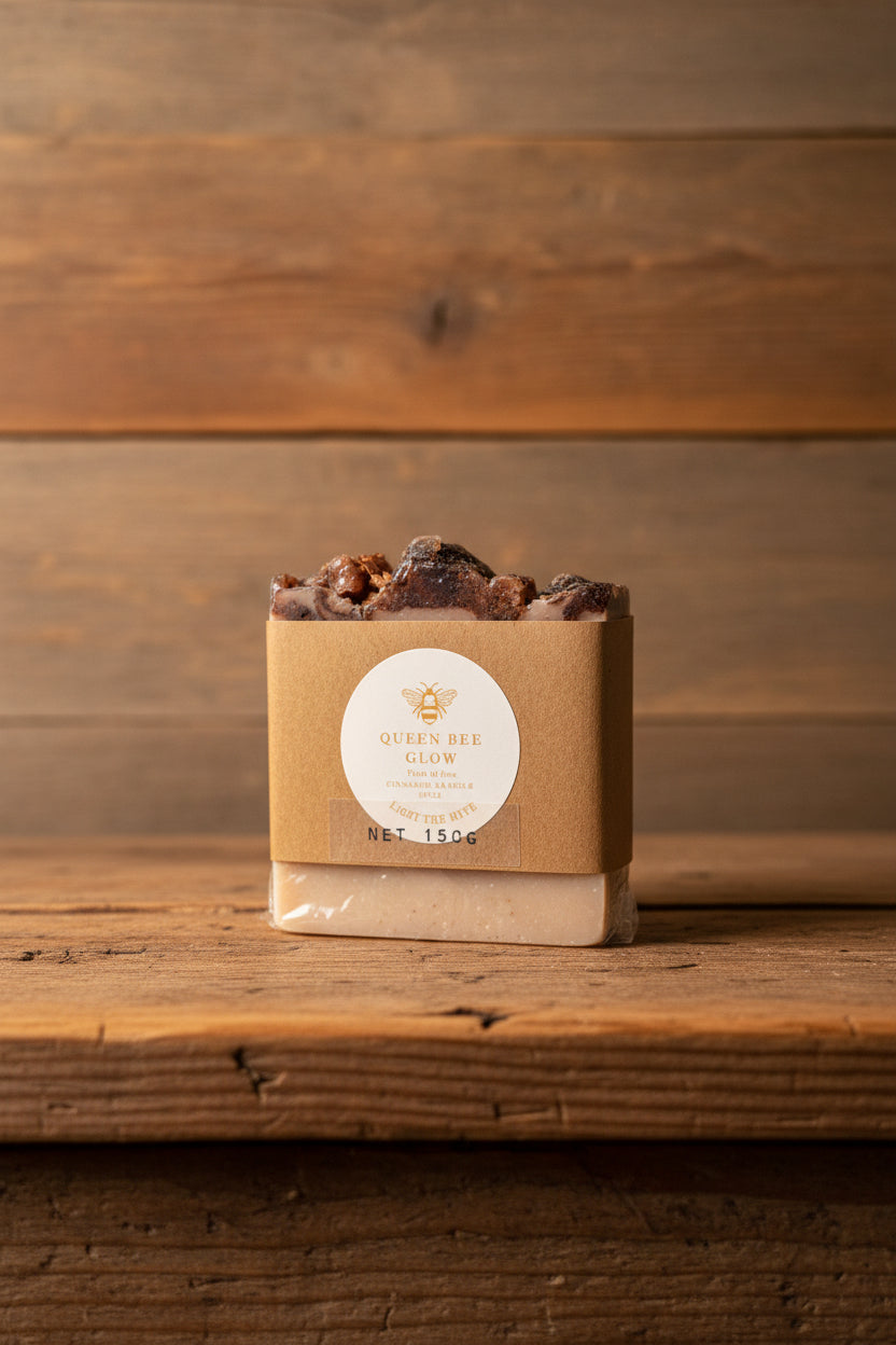 Cinnamon Soap - Queen Bee Glow 150g