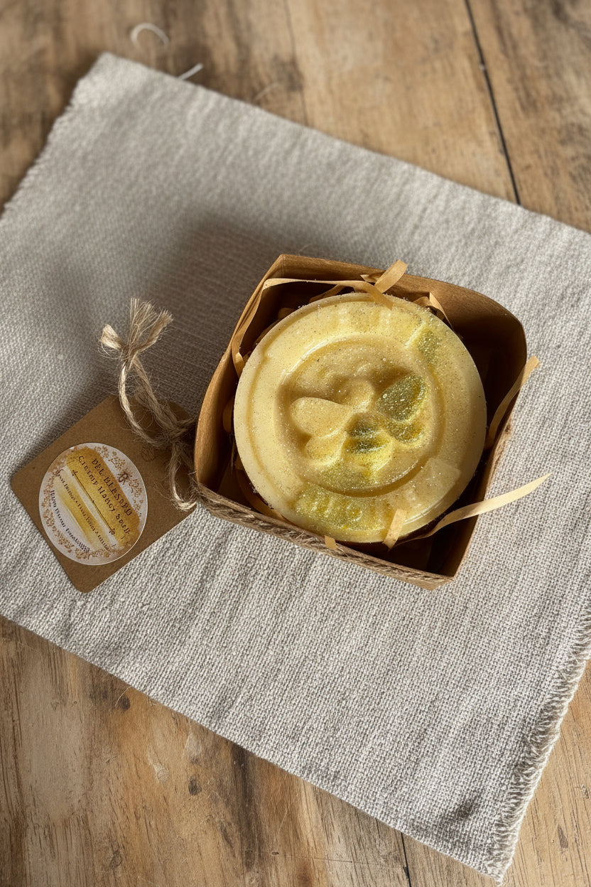 Bee Medallion Soap - Fresh From the Hive Edition with Natural Honey Extract