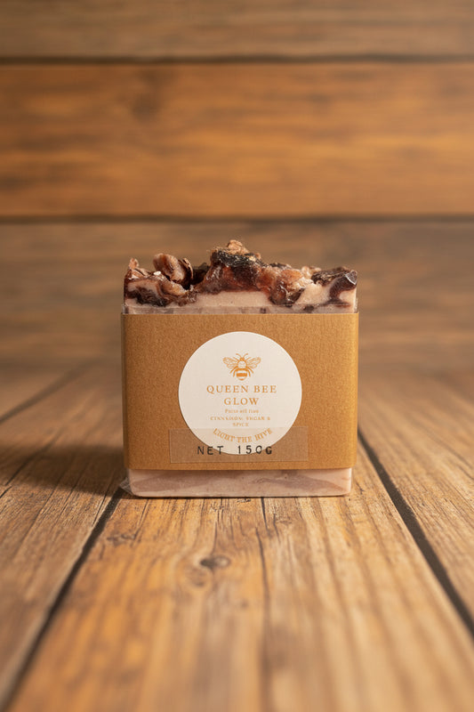 Cinnamon Soap - Queen Bee Glow 150g