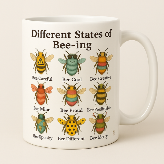 🐝 Different States of Bee-ing Mug