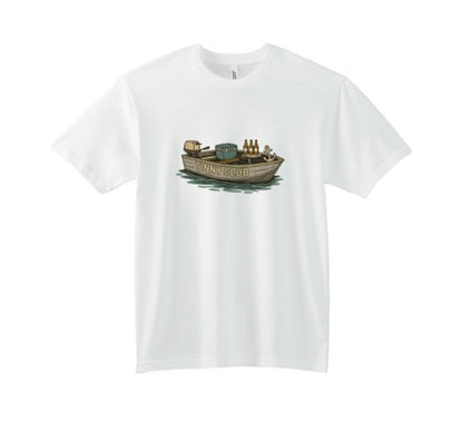 ⚓ Tinny Club Tee – Classic Aussie Boat Life Shirt