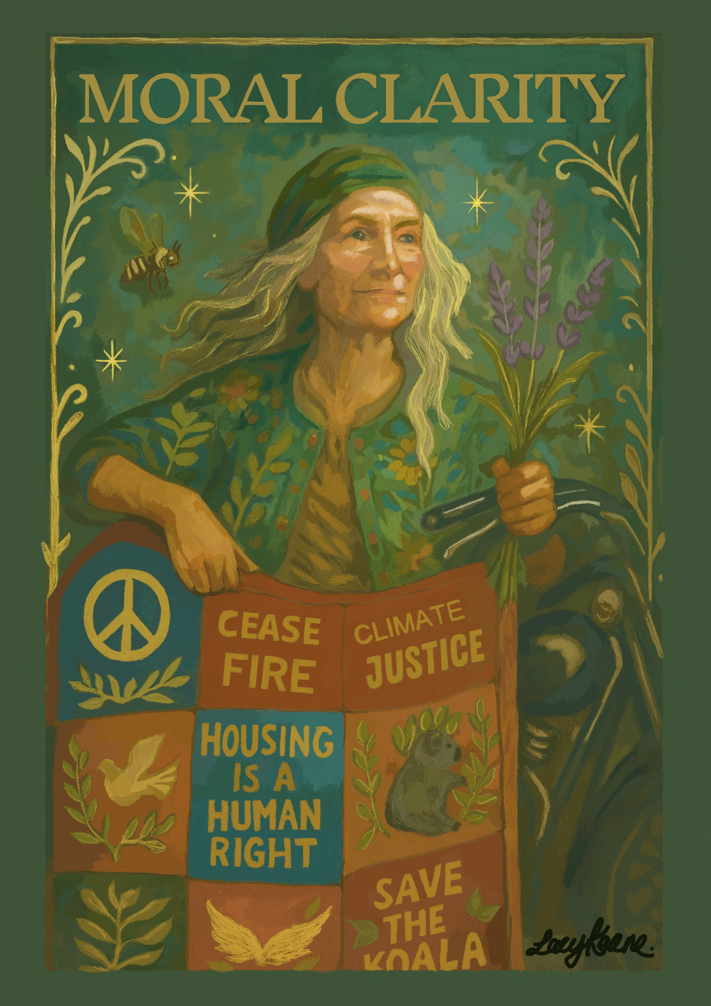 Moral Clarity Framed Print - Inspiring Art for Your Space