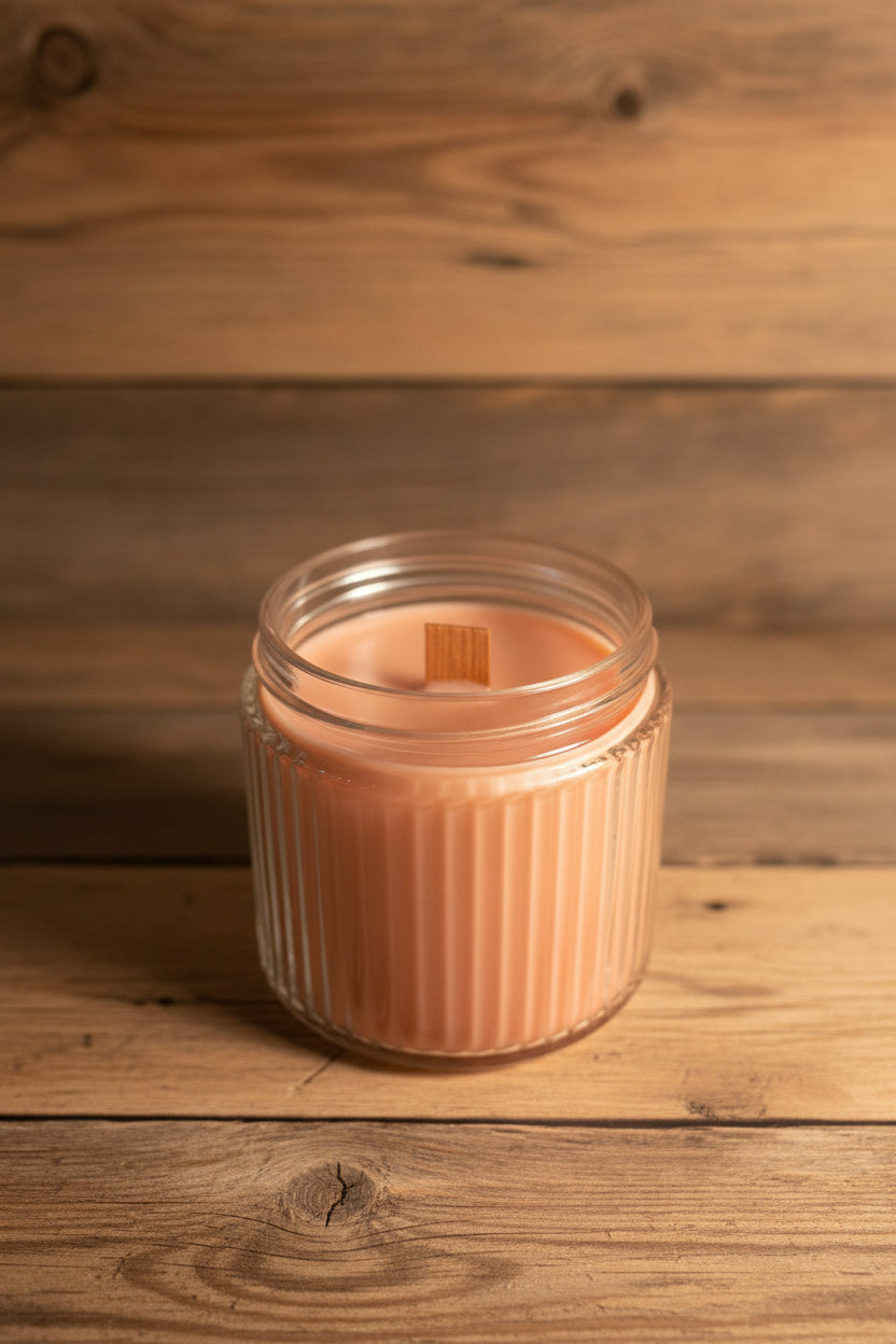 Revitalize Your Space with Our Peppermint Candle - 400g Soy and Beeswax Bliss