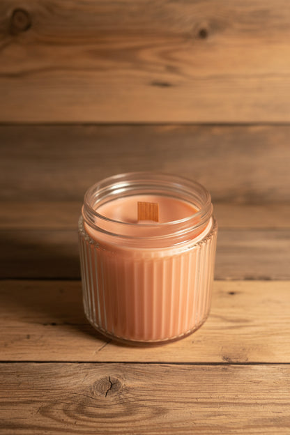 Revitalize Your Space with Our Peppermint Candle - 400g Soy and Beeswax Bliss