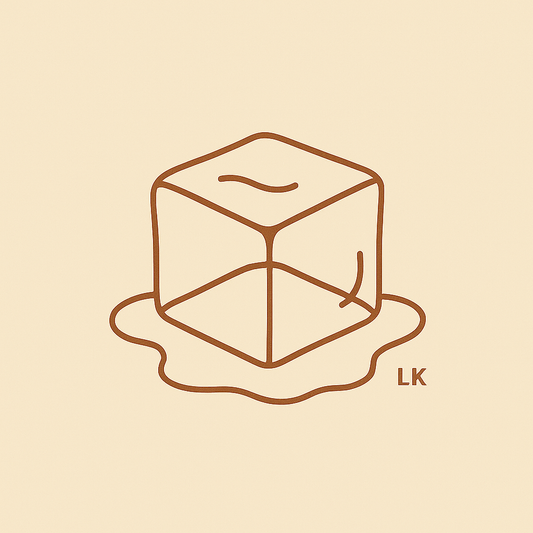 🧊 “Melt” – The Soft Ice Cube Tee(organic cotton tee) - Hive Homewares