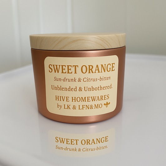 🕯️Sweet Orange – Sun-drunk & Citrus-bitten.
