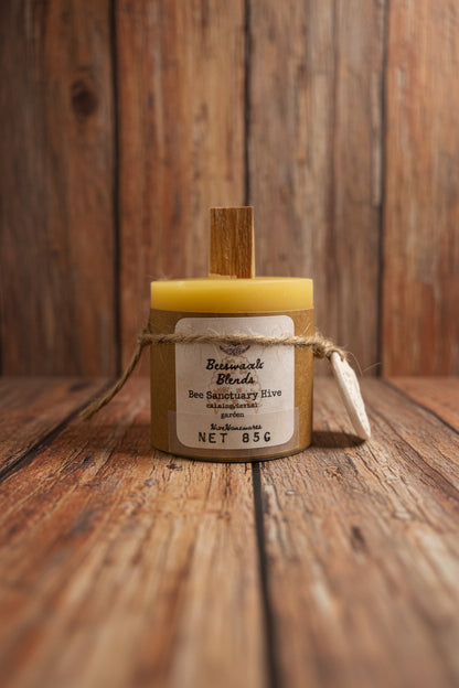 Transform Your Space with Our Pure Beeswax Aromatherapy Candle - Lavender & Rosemary