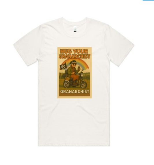 Hug Your Granarchist – Organic Cotton Revolutionwear