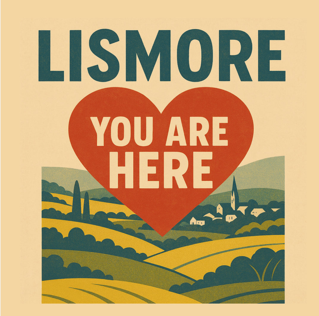 ✨ Lismore “You Are Here” Retro Sticker Collection