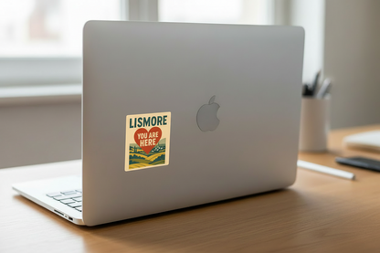 ✨ Lismore “You Are Here” Retro Sticker Collection. (3 Sizes: Small, Vinyl, Car Decal)