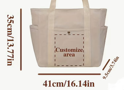 Monogram Tote – Midnight Edition (LK)