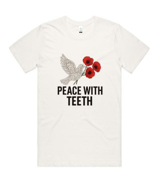👕 “Peace With Teeth” Tee