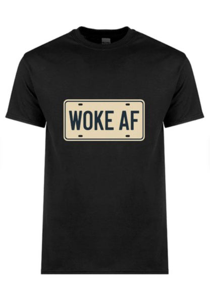 WOKE AF | Vintage Plate Tee