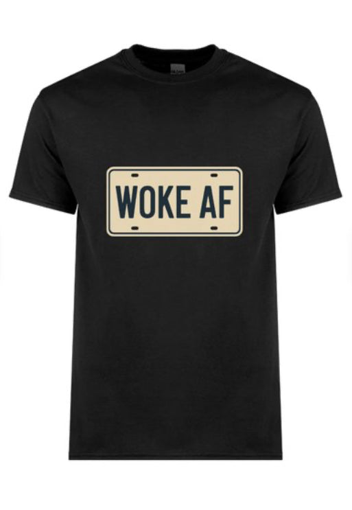 WOKE AF | Vintage Plate Tee