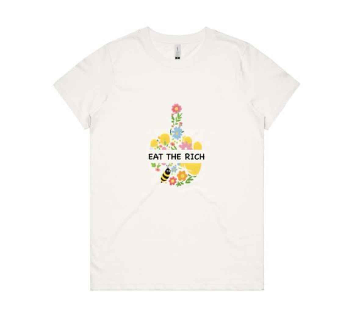 Organic Cotton. Protest Tshirt. Womens fit.