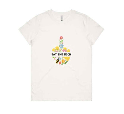 Organic Cotton. Protest Tshirt. Womens fit.